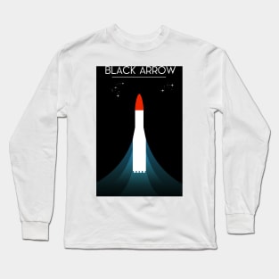 Black arrow Long Sleeve T-Shirt